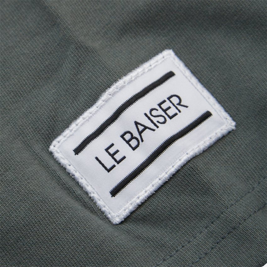 Le Baiser T-shirts GARONNE STEEL GREEN